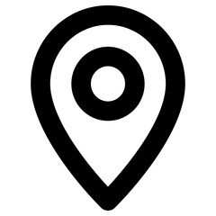 Simple location icon