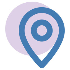 Simple location icon