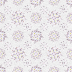 seamless pattern watercolour flora