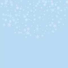 Beautiful snowfall christmas background. Subtle