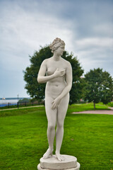 Venus de Medici in Alleya Statuy of Ermitazh-Vyborg, Vyborg, Russia