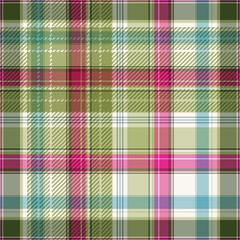 Vector seamless checkered pattern with diagonal lines