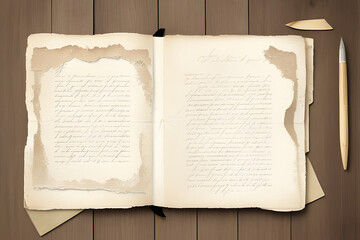 Obraz premium White paper texture.