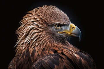 Obraz premium golden eagle portrait