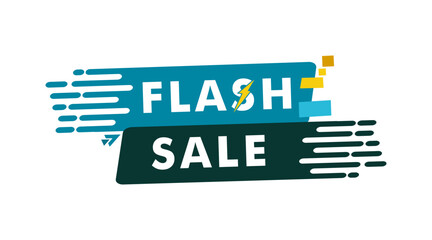 flash sale design vector, Banner Promo design 