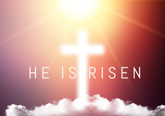 Good Friday he is risen background