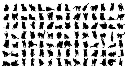 cat silhouettes