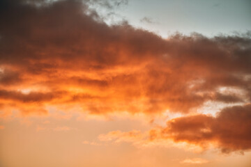 dreamy sky natural background. nature abstract image use for sky replacement.