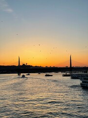 sunset at Istanbul