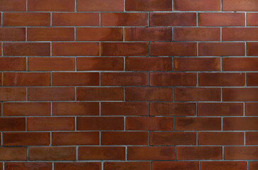 Abstract brown color brick wall texture background