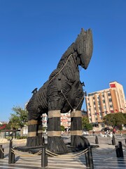 statue of the Troya hourse