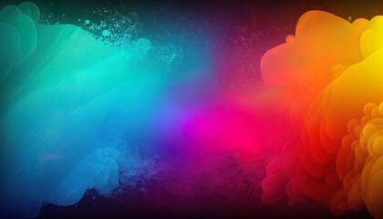 Obraz na płótnie Canvas color spectrum blurry background. rainbow. Made with Generative Ai