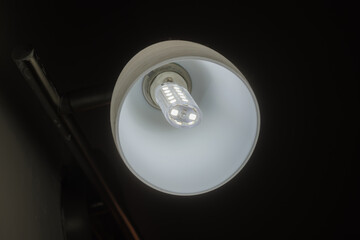Home lamp with cold LED light.