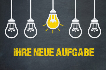 Ihre neue Aufgabe