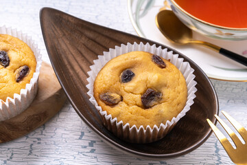 レーズンマフィン