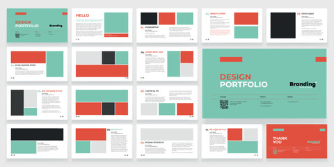 Design Portfolio Template Architecture Interior portfolio layout design Modern Portfolio Layout