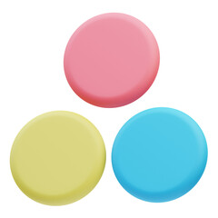 Primary Color 3D Illustration