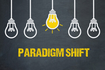 Paradigm shift	
 - obrazy, fototapety, plakaty