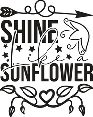 Sunflower SVG Design Bundle