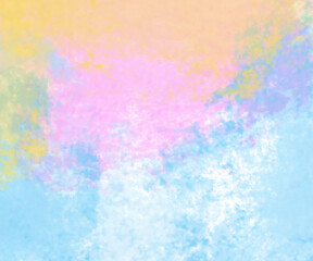 Multicolor watercolor background palette