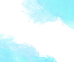 Soft blue crystal watercolor background 