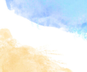 Multicolor watercolor background palette