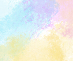 Multicolor watercolor background palette