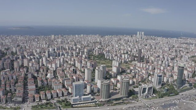 View of Istanbul and islans, Turkey