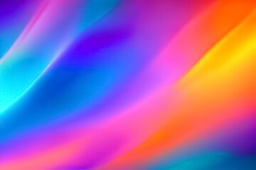 Trendy simple fluid color gradient abstract background with dynamic wave line effect. Gradient design element for backgrounds, wallpapers, covers, ui design, banner, poster, mobile apps. generative ai