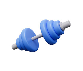 dumbbell 3d icon © lunarts_studio