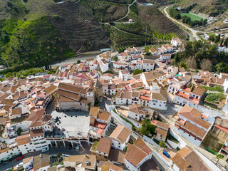 municipio de El Borge en la comarca de la Axarquía de Málaga, España