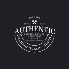 Fototapeta premium Vintage badges thsirt design