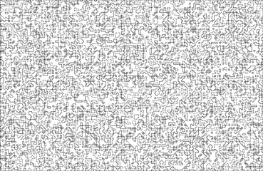 Stylish texture with figures from lines and dashes .Abstract geometric black and white pattern for web page, textures, card, poster, fabric, textile.