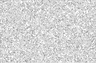 Stylish texture with figures from lines and dashes .Abstract geometric black and white pattern for web page, textures, card, poster, fabric, textile.