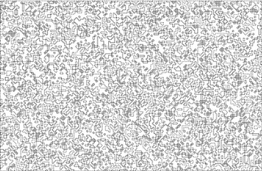 Stylish texture with figures from lines and dashes .Abstract geometric black and white pattern for web page, textures, card, poster, fabric, textile.