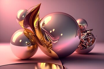 Colorful abstract painting background.  Art to print. Created with generative Ai technology.