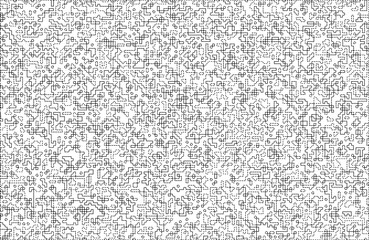 Stylish texture with figures from lines and dashes .Abstract geometric black and white pattern for web page, textures, card, poster, fabric, textile.