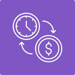 Time Is Money Icon
