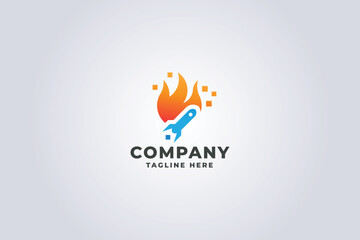 Rocketer Logo Pro Template 