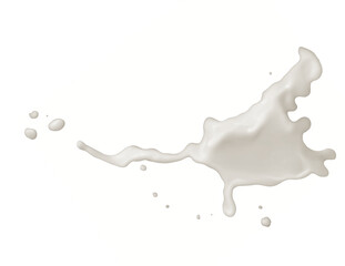Milk Splash on transparent png, easy to use