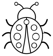 Simple Ladybird Ladybug