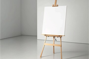 Easel and Canvas