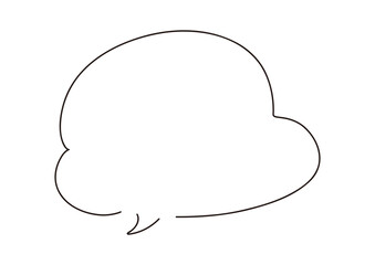 ペンの手描き吹き出し