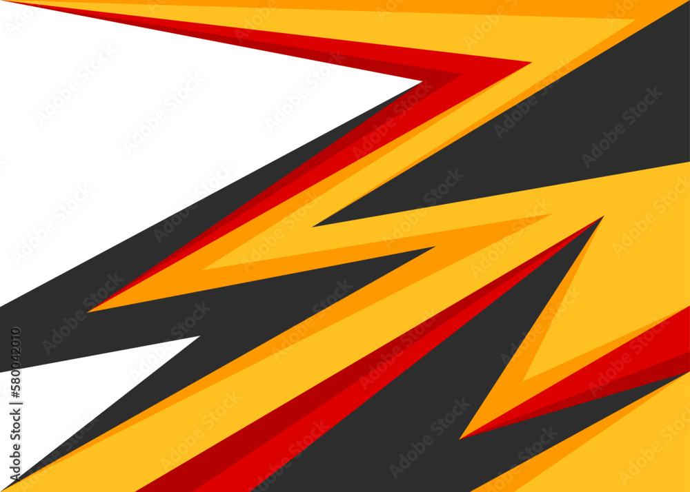 Aufkleber abstract background with colorful sharp and arrow pattern. abstract geometric wallpaper