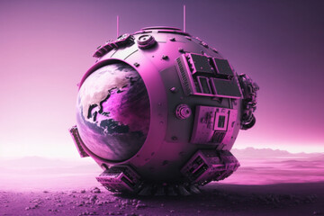 technological planet earth, generative AI