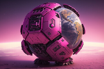 technological planet earth, generative AI