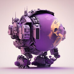 technological planet earth, generative AI