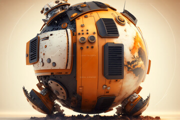 technological planet earth, generative AI