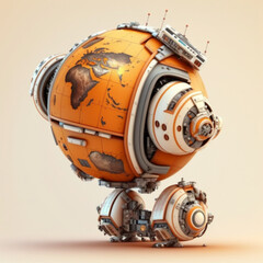 technological planet earth, generative AI