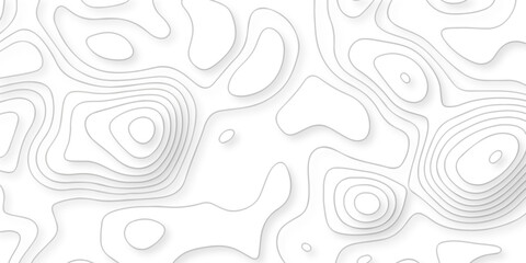 Fototapeta na wymiar Abstract pattern with lines . Abstract Vector geographic contour map and topographic contours map background. Abstract white pattern topography vector background. Topographic line map background.